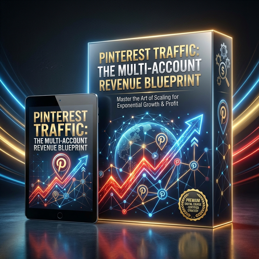 Pinterest Traffic Blueprint Course Cover